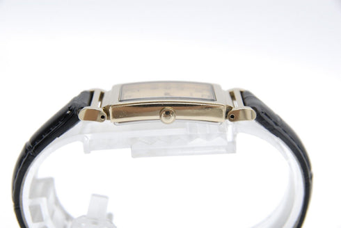 【 EXC+5 】 Vintage Seiko 1220-5270 Gold Dial Quartz Men's Wrist Watch from JAPAN